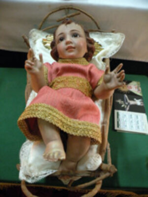 Santa Misa de Navidad, en la Residencia de Mayores, asistida, Virgen de las Angustias de Alcalá del Río.