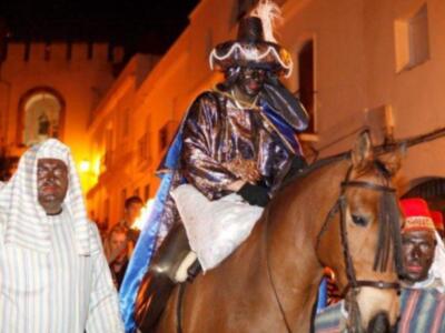 Jesulín de Ubrique, con nueva nariz, despide el año como rey Baltasar