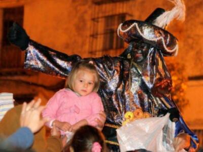 Jesulín de Ubrique, con nueva nariz, despide el año como rey Baltasar