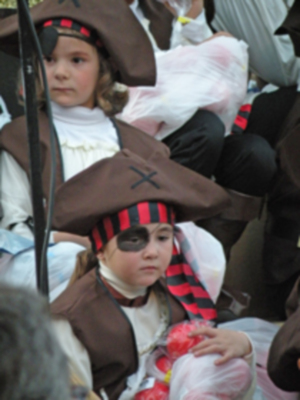 Los Reyes Magos repartieron ilusión por el barrio de Triana.