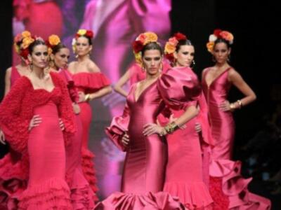 Vicky Berrocal reúne a sus amigos para presentar su nueva colección de flamenca