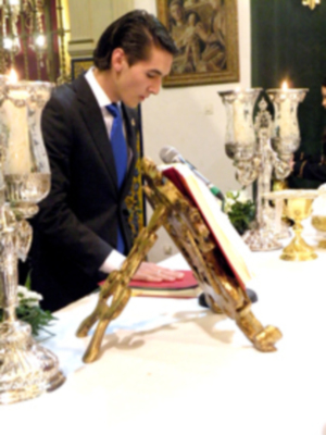 Jura del grupo joven de la, Antigua Hermandad de la vera-cruz de Alcalá del Río.