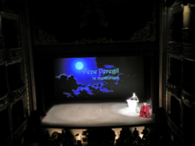 Premio del llamador del Canal sur Radio, a Maruja Vilches Trujillo