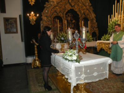 Jura del grupo joven de la, Antigua Hermandad de la vera-cruz de Alcalá del Río.