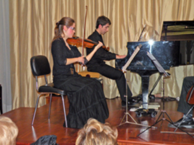 Concierto de violín, violonchelo y piano, por el Trío Anira en el Ateneo Sevillano