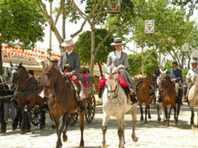 En la ciudad de los farolillos no mermaron las ganas de feria.