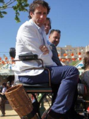 Numerosos personajes conocidos en Feria de Sevilla 2012