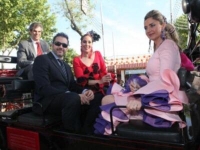 Numerosos personajes conocidos en Feria de Sevilla 2012