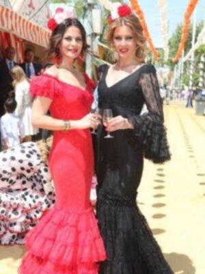 Numerosos personajes conocidos en Feria de Sevilla 2012