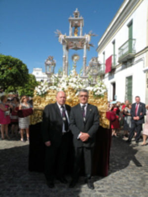 Procesión del Corpus Christi de la Villa de Alcalá del Río 2012 (Sevilla)