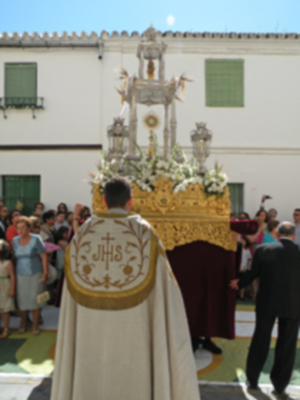Procesión del Corpus Christi de la Villa de Alcalá del Río 2012 (Sevilla)