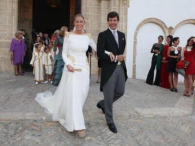 Boda en Jerez de Mercedes Bohorquez Domecq con Bruno Oliver Bultó