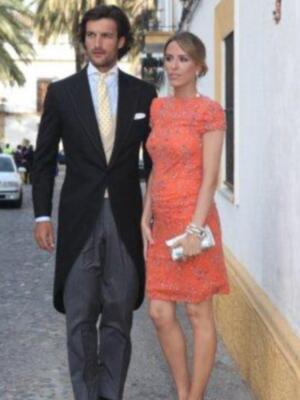 Boda en Jerez de Mercedes Bohorquez Domecq con Bruno Oliver Bultó