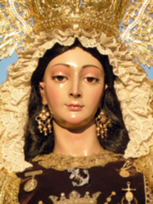 Medio siglo de devoción de todo un barrio, la huerta del Carmen.