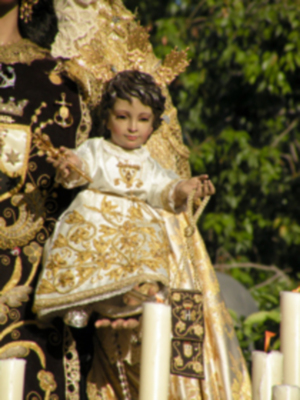 Medio siglo de devoción de todo un barrio, la huerta del Carmen.