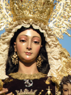 Medio siglo de devoción de todo un barrio, la huerta del Carmen.