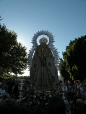 Procesión marinera de la virgen del Carmen de Calatrava.