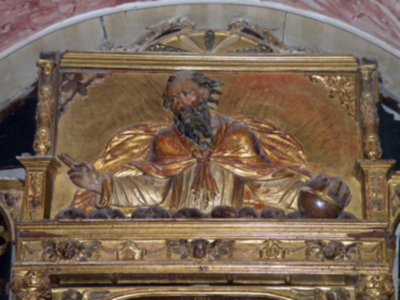 Retablo de Santa Ana del Siglo XVI en la parroquia de Alcalá del Río.