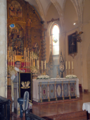 Provincia.Solemne Función Religiosa, en honor al Sr. San Gregorio de Osset, Patrón de Alcalá del Río.