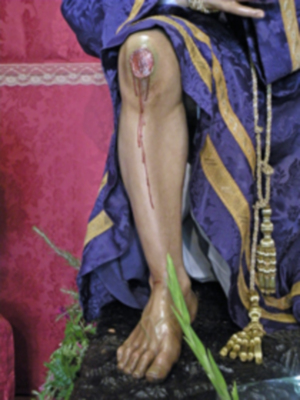 I Devoto de besamanos de Ntro. Padre Jesús de la Caridad en su Tercera Caída de los Príncipes (Sevilla).