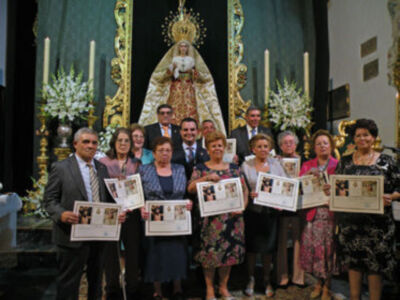 Provincia. Antonio Rendón.Solemne Función conmemorativa del XLI  Aniversario de la Coronación Canoníca de la Virgen de las Angustias de Alcalá del Río.