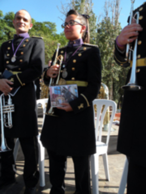 Sevilla. Certamen de Bandas" Música para un altar", en el parque los Principe