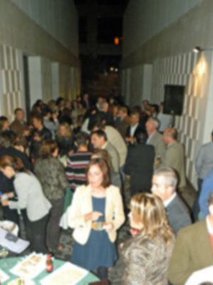 Sevilla. Bendición e inauguración del estudio de escultura de Manuel  Mazueco García.