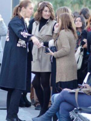 Raquel Revuelta y El Tato posan para calendario solidario asociación síndrome de Down