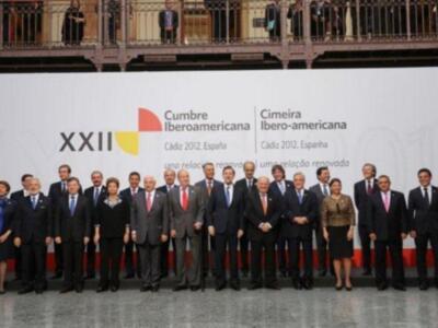 El rey en la cumbre iberoamericana