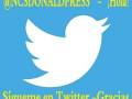 Twitter @NCSDONALDPRESS - Hola! Sígueme en Twitter –Gracias