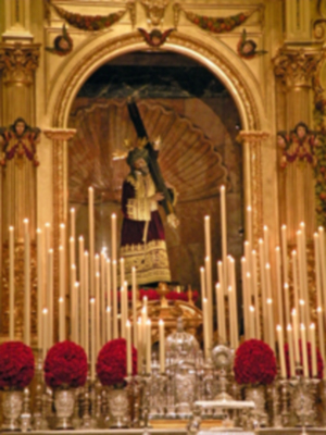 Sevilla. Cultos de Quinario en honor al Gran Poder de Sevilla.