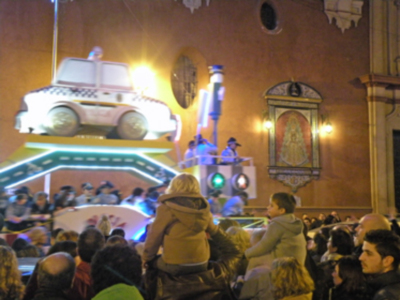 Sevilla. Cabalgata de Reyes Magos de Triana 2013.