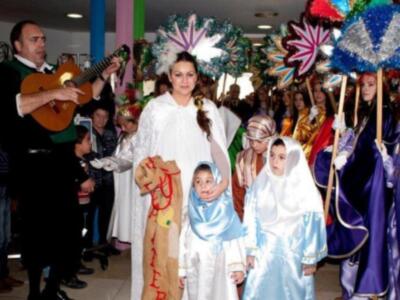 Sergio Ramos y Pilar Rubio fueron a ver a Davila Miura convertido en rey Baltasar.