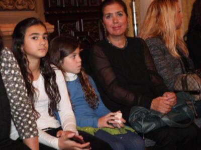Alba Molina desfilo con trajes de flamenca ecológicos