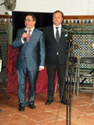 Sevilla.Concierto de coplas en la clausura expositiva de la Hermandad de San Isidoro de Sevilla.