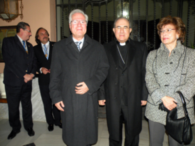  Sevilla.El Ateneo reconoció la labor de Caritas Diocesana con  la medalla de Oro  de su instituición.