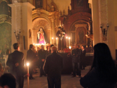 Procesión del Vía-crucis del Nazareno de Alcalá del Rio