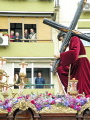 Procesión del Cristo de la Caridad en su Tercera Caída de los Principe.