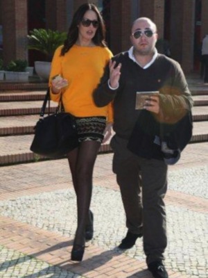 Kiko Rivera muy cariñoso con su cuñada Eva González