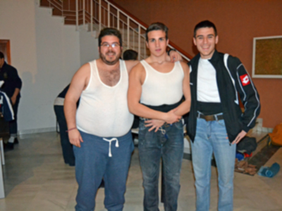 La cuadrilla del paso del Nazareno de Alcalá del Río hizo su último ensayo.