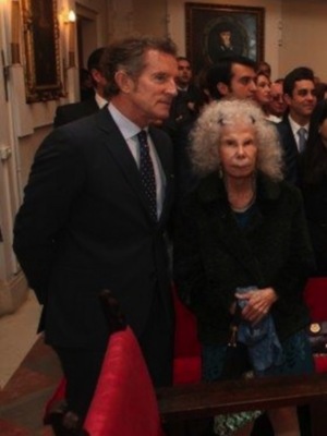 La duquesa de Alba, presidenta de honor de la fundación real academia de medicina y cirugía de Sevilla