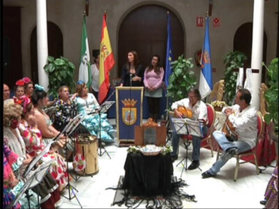 Concluye el V Concurso de Patios y Cruces de Mayo con la entrega de premios(Chipiona) 