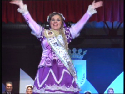 Lola Valdés Martínez elegida Perla del Carnaval de Chipiona 2015 