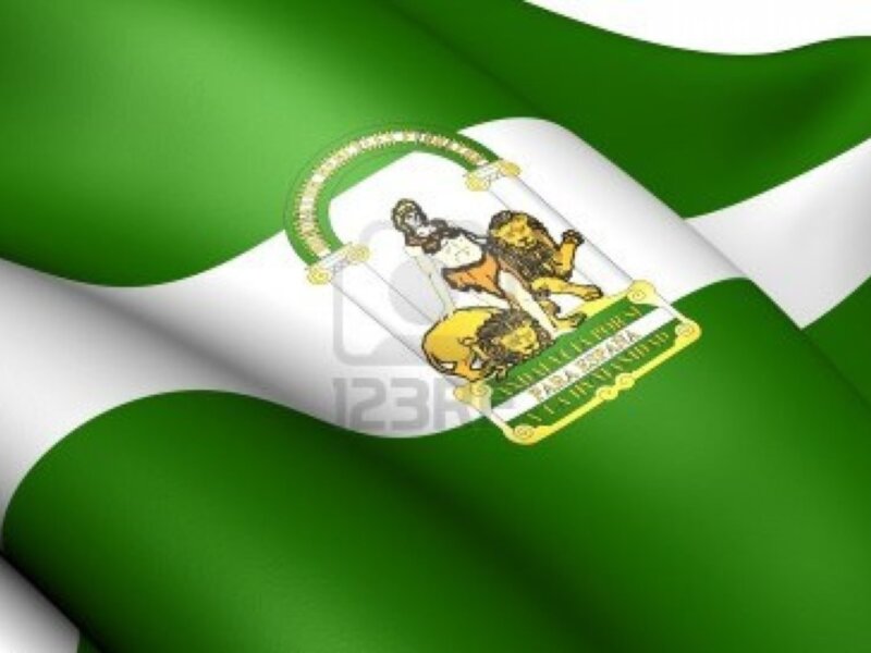 Bandera de Lagos, Nigeria, ondeando en el viento.