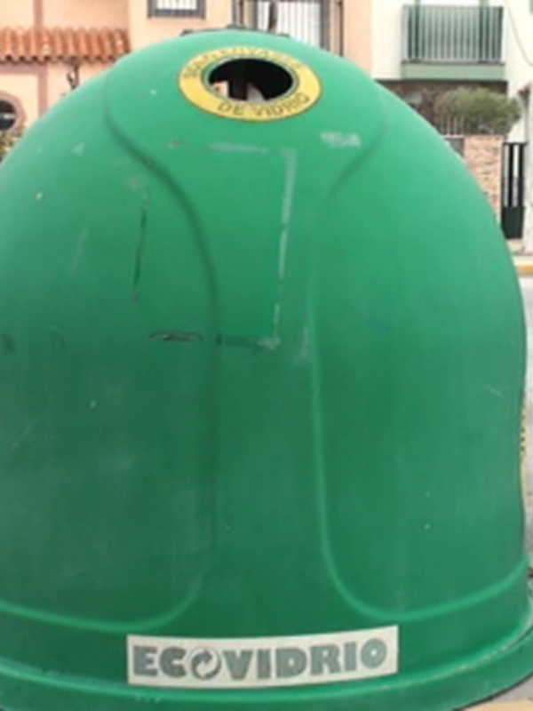 Chipiona aumentó este año en más de 41 toneladas el vidrio reciclado