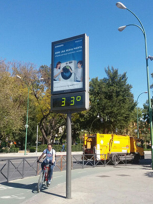 Sevilla 33 ºC