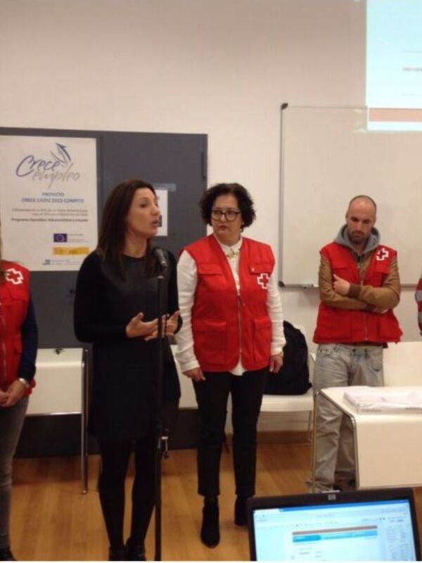 Presentación del Programa de Inclusión Digital en la Cruz Roja Española.