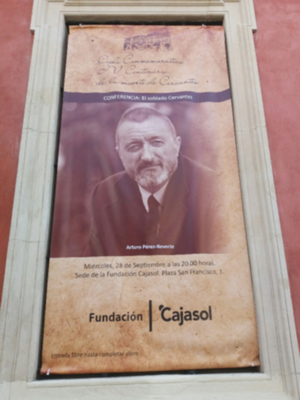 Arturo Pérez Reverte en la Fundacion Cajasol el miércoles 28 de Septiembre a las 20:00 horas