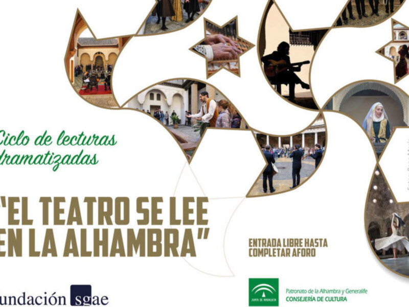 Ciclo de lecturas dramatizadas en la Alhambra. Entrada libre hasta completar aforo.