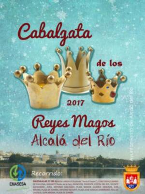 Alcalá del Río  espera a sus majestades los  Reyes de la ilusión.